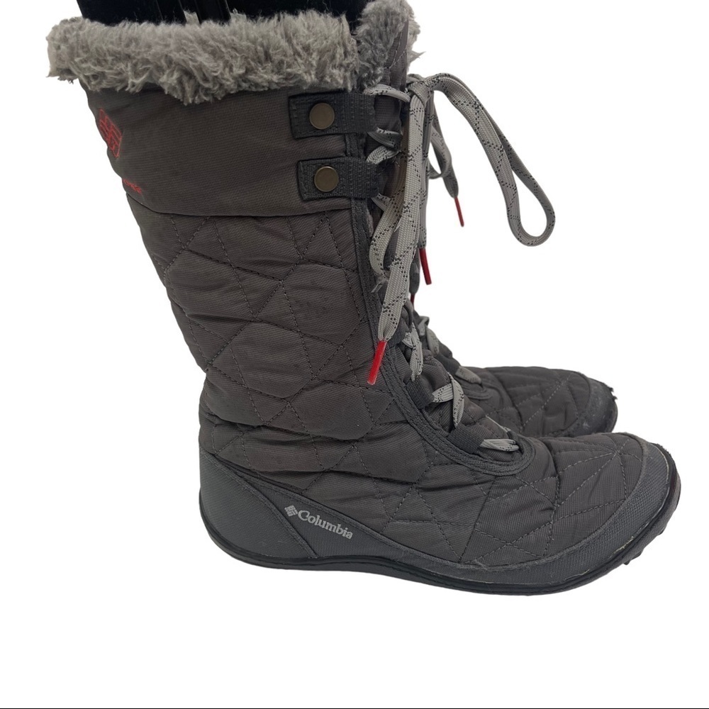 Columbia Minx Mid II Omni Grip Insulated Waterproof Winter Boots Womens Size 7